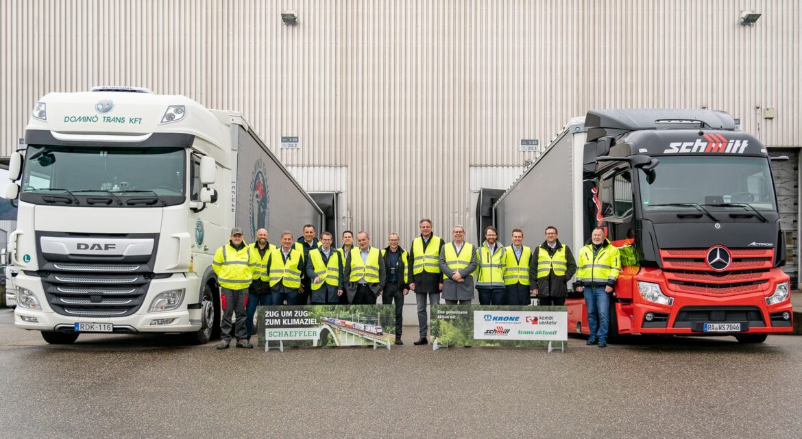 SCHAEFFLER MACHT DEN INTERMODAL-TEST