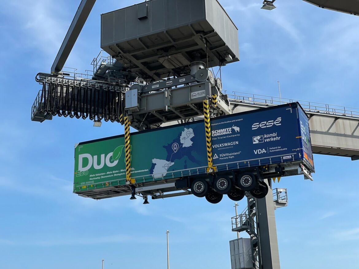 Pilotprojekt EcoDuo: Optimierung des Vor- und Nachlaufs im Kombinierten Verkehr